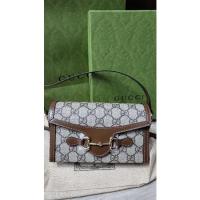 ราคา ของแท้ 100% New Gucci horsebit 1955 mini (20538309920)