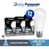 ราคา Panasonic เเพ็ค 12 สุดคุ้ม หลอดไฟ LED ECO 5.5W, 8.5W,10.5W,14W 2700K 4000K 6500K (21119295020)