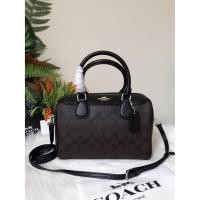ราคา กระเป๋า COACH(100%) MINI BENNETT SATCHEL IN SIGNATURE CANVAS (COACH F32203)Factory outlet 9" (8225924451)