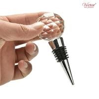 ราคา จุกปิดขวดไวน์ Wine Stopper หัวคริสตัลใส Victor (26660497682)