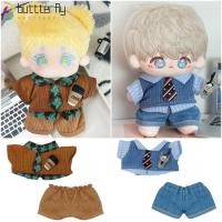 ราคา BUTTTERFLY เสื้อผ้าตุ๊กตา, Play House เปลี่ยนชุดเกมตุ๊กตาชุดนักเรียน, Creative Blue Brown 10 ซม.P Photo Prop Mini School ชุดผ้าฝ้ายตุ๊กตา (55057552748)