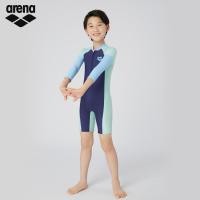ราคา Arena Flower World Series เด็กชายและเด็กหญิงตัวเล็กน่ารักชุดว่ายน้ำยาวถึงเข่าชุดว่ายน้ำน้ำพุร้อน (46901537854)