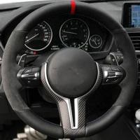 ราคา พวงมาลัยรถ Anti-Slip หนังนิ่มสําหรับ BMW M Sport 1 Series F20 M135i M140i M235i M240i X1 F21 F48 X2 F39 X3 F25 (41330233087)