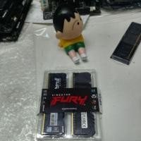 ราคา 32g(16GBx2) DDR4 3200MHz RAM KINGSTON HyperX FURY RGB มีกล่อง พร้อมใช้งาน ประกัน lifetime (27316274346)