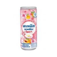 ราคา คาลพิสแลคโตะ โซดานมเปรี้ยวซากุระพีช Calpis Lacto Soda Peach 245ml. (48309561519)