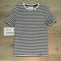 ราคา เสื้อยืด ZARA MAN ลายขวาง ไซส์ S มือสอง (29675308716)