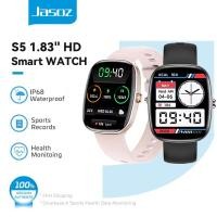 ราคา ⚡ส่งจาก กทม⚡Jasoz สมาร์ทวอทช์ S5 รองรับภาษาไทย Smart Watch นิ้วกันน้ำ IP68 รับสาย อัตราการเต้นหัวใจ (28409004944)