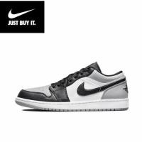 ราคา ♞,♘,♙ของแท้ 100 % Nike Air Jordan1 Low Shadow Toe Little black and gray toes Sports shoes style T (43153931197)