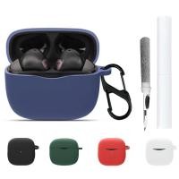 ราคา  สําหรับ SoundPEATS Air3 Deluxe/SoundPEATS Air3 Pro/SoundPEATS Air3 ฝาครอบ, ฝาครอบป้องกันซิลิโคนอ่อนนุ่มพร้อมพวงกุญแจและชุดทําความสะอาดสําหรับ SoundPEATS Air 3 Deluxe เคสหูฟัง (40715214754)