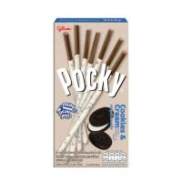 ราคา กูลิโกะ ป๊อกกี้รสคุกกี้และครีม Glico Pocky Cookies and Cream 41g. (46159562198)