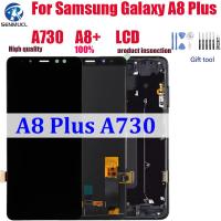 ราคา Tft/amoled อะไหล่หน้าจอสัมผัสดิจิทัล LCD แบบเปลี่ยน สําหรับ Samsung Galaxy A8+ 2018/A8 Plus A730 (25366146086)