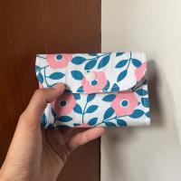 ราคา purrtip กระเป๋าสตางค์ ผ้าลายดอกชมพู (26259058018)