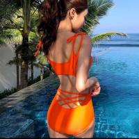 ราคา บีกีนี่สีส้ม สภาพ 95% ใหม่มาก ส่งฟรี (3512041583)