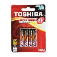 ราคา โตชิบา ถ่านอัลคาไลน์AAA Toshiba Alkaline Battery AAA 4Pcs. (51159537014)