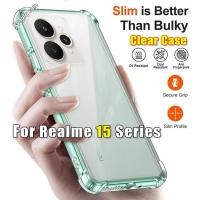 ราคา พร้อมส่ง เคสใสกันกระแทก สำหรับ Realme 15/15 Pro เคสซิลิโคน แบบนิ่ม เคสกันกระแทก กันรอยกล้อง เคสนิ่มTPU Shockproof (28042864919)