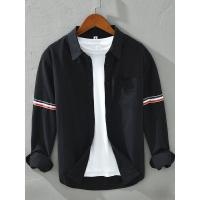 ราคา เสื้อญี่ปุ่นผู้ชายแขนยาวเกาหลีรุ่น Non-Iron หล่อ Webbing ผ้าฝ้ายแท้ Oxford Spinning COLLAR Casual เสื้อเชิ้ตสีขาวผู้ชาย (26994449483)