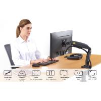 ราคา ขาตั้งจอคอมแบบ 1จอ NB F80 (รับจอ17"- 30")PC Monitor Arm Adjustable Gas Spring Full Motion Desktop LCD (22643832361)