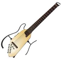 ราคา กีตาร์โปร่งไฟฟ้ามือสอง Donner HUSH-I PRO Acoustic-Electric (Natural Spruce) (51002225863)