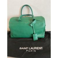 ราคา กระเป๋า SAINT LAURENT duffle bag สีเขียวเหนี่ยวทรัพย์ แท้ (20368143958)