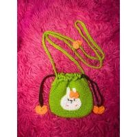 ราคา กระเป๋าใส่เหรียญ กระเป๋าไหมพรม กระเป๋าไหมพรมถักมือ (25419367587)
