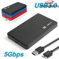 ราคา YANGMING กล่องใส่ HDD USB 3.0, กล่องใส่ฮาร์ดไดรฟ์แบบพกพา USB 3.0, กล่องใส่ความเร็วสูง 2.5 นิ้วความเร็ว 5Gbps (49011044365)