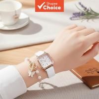 ราคา นาฬิกาข้อมือผู้หญิงแฟชั่นหน้าปัดสี่เหลี่ยมหน้าปัดดิจิตอลสเกลควอตซ์สําหรับนักเรียนหญิง (44550368161)