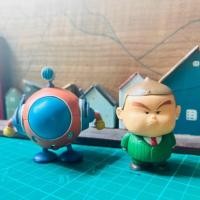 ราคา งานเก่าๆ ตันๆ คุณครูหัวเกาลัด ดร. Kurika และ หุ่นยนต์ปิงปอง Super Me cha Pingpong ไม่มีปั้มแต่เก่าสะสม เลือกเลยนะคะ (26025672072)