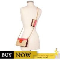 ราคา Coach กระเป๋าสะพายข้าง C4215 POPPY CROSSBODY IN COLORBLOCK SIGNATURE CANVAS (IMSQ0) BY:Madamclassic (26974985554)