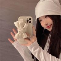ราคา Ins สาว 3D off-white bowknot สร้อยข้อมือเคสโทรศัพท์สําหรับ Iphone 17 16 15promax 14promax 13 pro max 12 pro max 11 pro max xs max XR X 7 8 plus (21070127887)