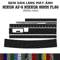 ราคา ผิวเลนส์ Nikon AF-S 85mm f1.8G (หลายรุ่น) | สติ๊กเกอร์ป้องกัน Decal Film 3M สําหรับเลนส์กล้อง Nikkor 85 มม (47209583600)