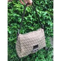 ราคา Fendi zucca shoulder vintage bag (23475951889)