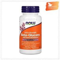 ราคา NOW Foods, Beta-Glucans, with ImmunEnhancer, Extra Strength, 250 mg, 60 Veg Capsules (24957600576)