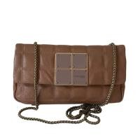 ราคา Anne Klein กระเป๋าสะพายหนังแท้สีน้ำตาล (43470455922)