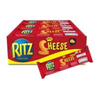 ราคา RITZ CRACKERS CHEESE ริทซ์ แครกเกอร์รสชีส 27 กรัม (แพ็ก 12 ชิ้น) (23133243588)