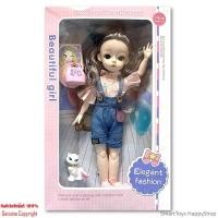 ราคา ตุ๊กตาข้อต่อสาวน้อยสุดน่ารักลิขสิทธิ์แท้รุ่นพิเศษ Elegant Fashion Beautiful Girl 03 (3197120258)