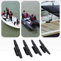 ราคา localcamera-th 4pcs boat cleats 6 นิ้วสีดำ Dock พลาสติกพลาสติกพลาสติกอเนกประสงค์พลาสติกสำหรับ Docks Kayaks Marine (44223225871)