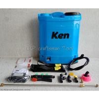 ราคา เครื่องพ่นยาแบตเตอรี่ พ่นยาสะพายหลัง KEN ขนาด 16 ลิตร สีส้ม สีน้ำเงิน ก้านทองเหลือง อย่างดี (8073342601)