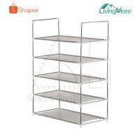 ราคา [ลดพิเศษ] InnHome ชั้นวางรองเท้า 5 ชั้น 15 คู่ ที่วางของ ชั้นวางของ ที่วางรองเท้าประหยัดพื้นที่ ชั้นวาง รุ่น A05 (41556484265)