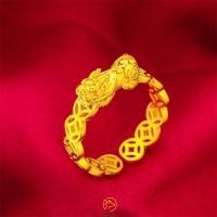 ราคา แหวนทอง แหวนครึ่งสลึง แหวน ทองไมครอน ทองหุ้ม ทองชุบ ทองปลอม ปรับขนาดได้ ทนทาน คุณภาพดี ไม่ลอก (17590158601)