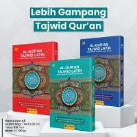 ราคา Al Quran Tajwid LATIN MEDIUM A5 สําหรับผู้เริ่มต้นและผู้สูงอายุพร้อมการแปลและสี (45611104979)