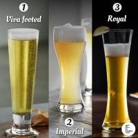 ราคา Ocean แก้วเบียร์ ทรงสูง ปากแคบ แก้วเหล้า Viva Footed, Imperial, Royal, Metropolitan, Tiara แก้วค็อกเทล แก้วคาเฟ่ Beer (15449818204)