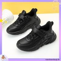 ราคา Jintoho เด็กรองเท้าผ้าใบรองเท้าเด็กสีดําเด็กกีฬารองเท้า Pu หนังรองเท้าผ้าใบสีขาวสําหรับสาวโรงเรียนวิ่ง Tenis (56859534800)