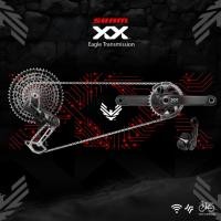 ราคา NEW! ชุดขับเคลื่อนไร้สายจักรยานเสือภูเขา 12 สปีด SRAM XX EAGLE AXS TRANSMISSION 12SP GROUPSET BIKE DRIVETRAIN (24954728313)