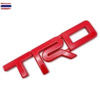 ราคา โลโก้ TRD Logo Trd size M สูง 6เซน สีแดง Toyota Corollar Altis, Camry, Hilux Vigo, Vios, Fortuner LOGO TRD (43973772904)