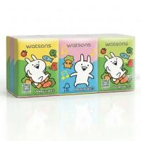ราคา Watsons วัตสัน กระดาษทิชชู แบบพกพา ลายน่ารัก 3 ชั้น ✨ซองเล็ก 10 แผ่น ห่อ10 ซอง.✨ (44760744616)