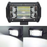ราคา ไฟสปอร์ตไลท์ 72W LED LIGHT BAR รุ่น COMBO BEAM ทรงเหลี่ยม เเสงขาว 1PCS 12V-24V (6464178085)