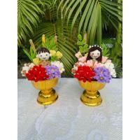 ราคา พานไหว้ครู (พร้อมส่ง) พานไหว้ครูกำมะหยี่ (45761499866)