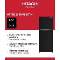 ราคา Hitachi ฮิตาชิ ตู้เย็น 2 ประตู 8.5 คิว 240 ลิตร Carbon Line รุ่น HRTN5255MFBBKTH (19994057761)