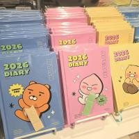 ราคา Kakao Friends 2026 ไดอารี่｜แพลนเนอร์สไตล์เกาหลี｜สมุดวางแผน 14 เดือน｜ของขวัญน่ารักน่าใช้ (55101980083)