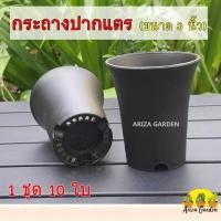 ราคา กระถางปากแตร 3 นิ้ว ทรงกลม 1 ชุด 10 ใบ (3829134060)